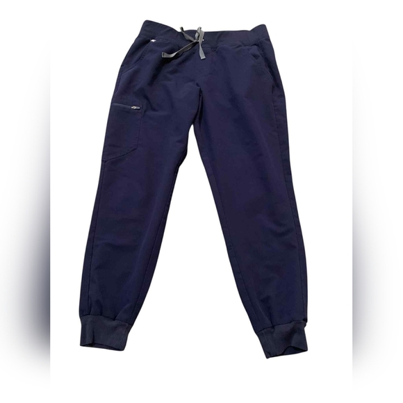 Figs Pants - ​FIGS Zamora Jogger Scrub Pants Technical Collection Navy Blue Size L